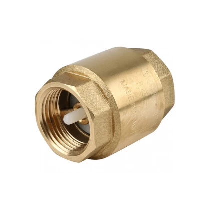 Клапан обратный латунный муфтовый пружинный Danfoss NRV EF ДУ 15 РУ 25