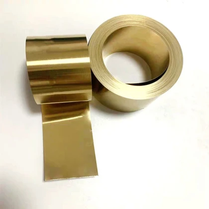 Лента латунная мягкая х/к Л68 0,1 мм ГОСТ 2208-2007